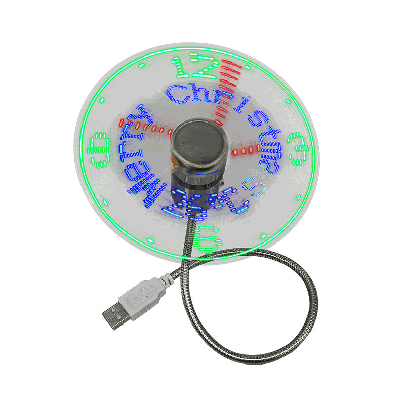 Вентилятор Mini USB с вентилятором для подарочных часов (DS02)
